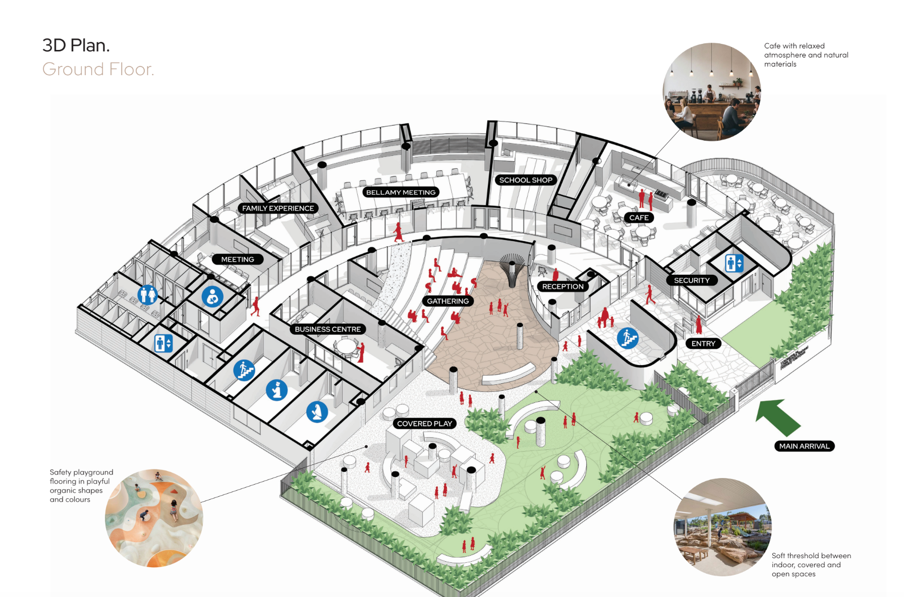 3D Plan ground Floor